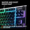 SteelSeries Apex 3 TKL RGB, teclado para juegos; compacto, iluminación RGB, resistente al agua y polvo, silencioso