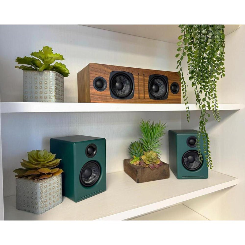 Audioengine A2+ Altavoces Bluetooth de Alta Fidelidad para Música y Juegos, 24 Bits, Edición Limitada