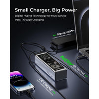 Banco de energía TALIX 140W con 20000mAh, cargador portátil PD 3.1, carga rápida, 3 puertos, pantalla digital para MacBook y más