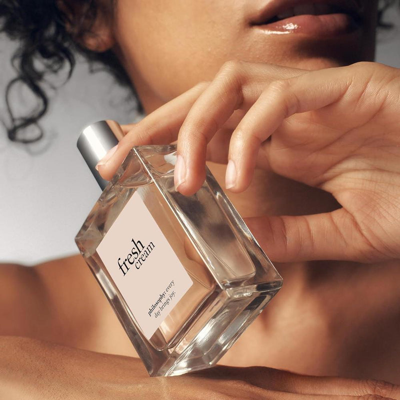 Philosophy Eau de toilette de crema dulce con notas de crema batida, crema de mantequilla y haba tonka, fragancia duradera