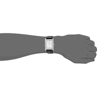 Reloj Bulova de cuarzo y calendario para hombre con caja de acero inoxidable y correa de cuero negro