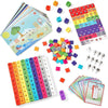 Hand2mind Numberblocks cubos MathLink con actividades educativas, basado en la serie, con 100 cubos y 30 actividades