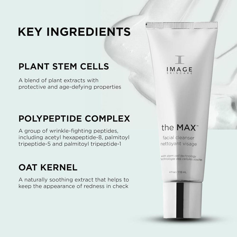 Limpiador Facial The Max Stem Cell Image Skincare Péptidos 120ml