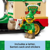 LEGO Camión de Entrega de Papá Noel para Niños, Juego de Construcción para Jugar o Decoración Navideña, Blocs para Niñas y Niños