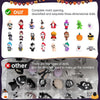 Calendario de Adviento de Halloween 2025 con 24 coleccionables para niños, adultos y adolescentes. Adornos decorativos para regalos