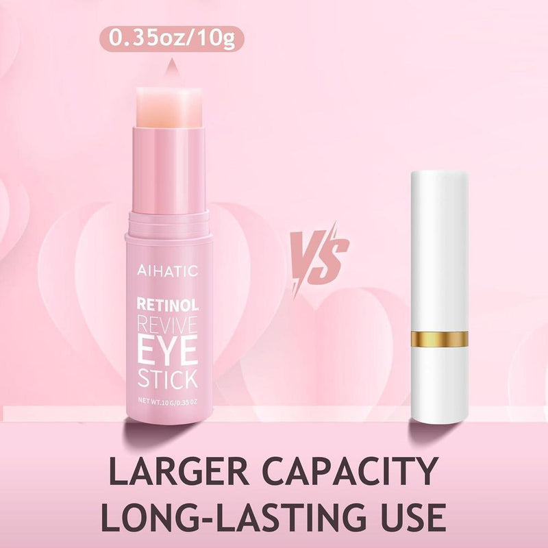 Bálsamo en Barra para Ojos con Retinol y Cafeína, Tratamiento para Piel Sensible 10g