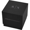 Reloj cronógrafo para hombre Armani Exchange con correa de cuero, acero inoxidable o silicona, diseño moderno y urbano