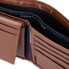 Tommy Hilfiger Men's Slim Leather Bifold Passcase Wallet