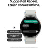 Samsung Galaxy Watch 7 40mm LTE Seguimiento Cardíaco Sueño Crema