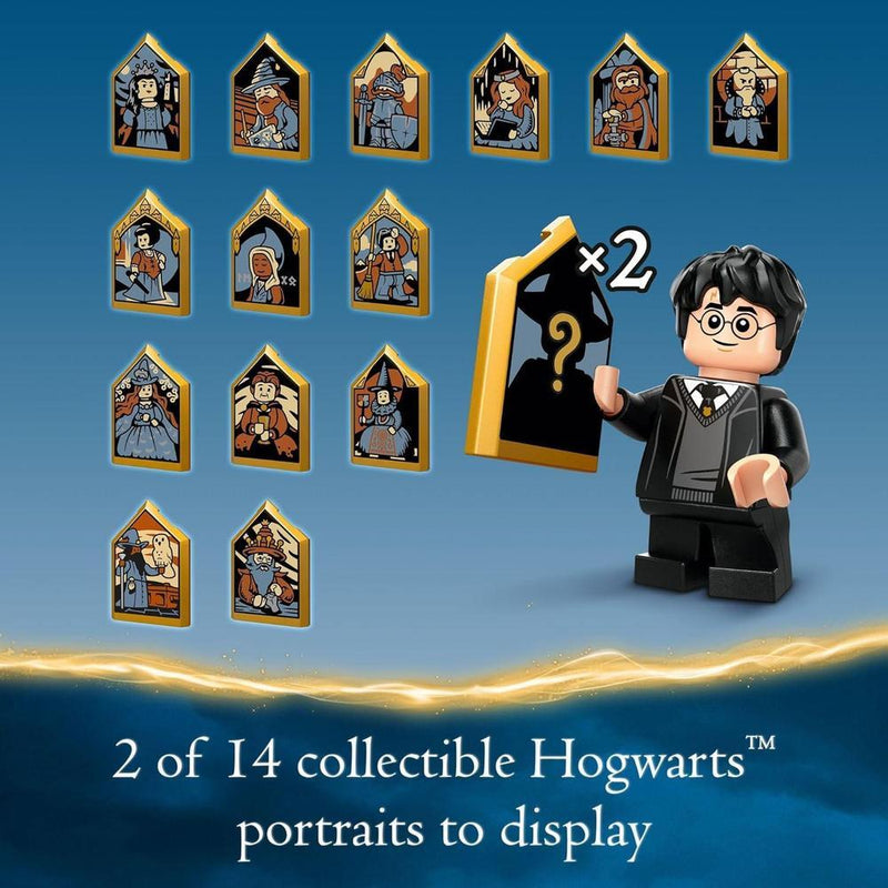 LEGO Harry Potter Castillo de Hogwarts: juego de clase de pociones, coleccionable con 4 minifiguras, idea de regalo mágica