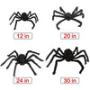 Juego de decoración de Halloween con arañas grandes, telarañas elásticas y más, ideal para un ambiente espeluznante