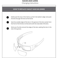 Lentes de Reemplazo Oakley Gascan Prizm con Bolsa y Paño de Microfibra Incluidos
