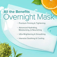 Mascarilla Facial De Bio Colágeno Con 7 Péptidos, Ácido Hialurónico, Niacinamida Y Más, Paquete De 4, Hidratante Y Reafirmante