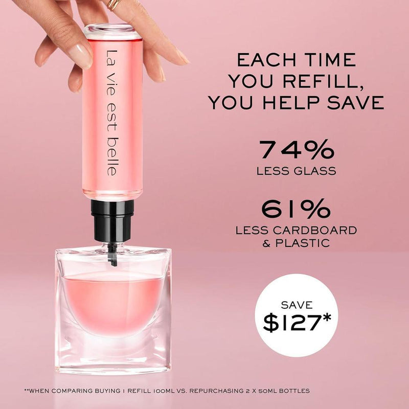 Lancôme La Vie Est Belle Eau de Parfum para Mujer con Notas de Iris, Pachulí, Vainilla y Azúcar Hilado