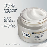 Roc Derm Correxion Crema Para El Cuello Con Ácido Hialurónico Y Retinol Avanzado 50g
