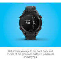 Garmin Approach S12, reloj de golf GPS fácil de usar con más de 42K campos precargados, color negro