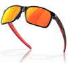 Gafas de sol Oakley Oo9460 Portal X para hombre, protección UV, lentes polarizados PRIZM RUBY, funda y paño incluidos