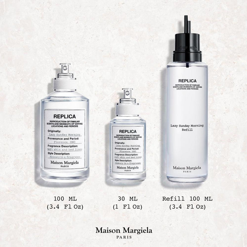 Maison Margiela - Replica Lazy Sunday Morning Eau de Toilette - Fragancia fresca floral unisex con lirio e iris