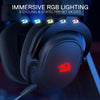 Redragon H510 PRO, auriculares gaming RGB 3 modos, sonido envolvente 7.1, controladores de audio de alta calidad, micrófono cancelación de ruido
