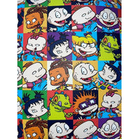 Loungefly The Rugrats Allover Print Nickelodeon - Bolso de hombro doble correa