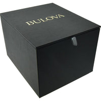 Bulova Reloj cronógrafo clásico de 6 manecillas para hombre de cuarzo, acero inoxidable, 24h, manecillas luminosas