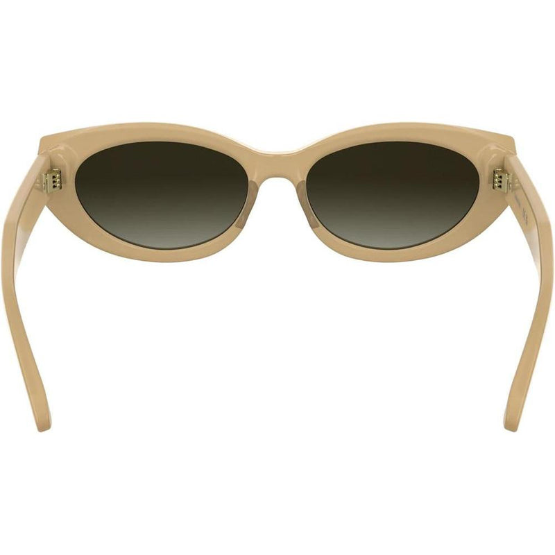 Calvin Klein Gafas de Sol Mujer CK25502S Beige Opalino Lente Marrón Gradiente