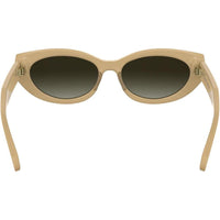 Calvin Klein Gafas de Sol Mujer CK25502S Beige Opalino Lente Marrón Gradiente