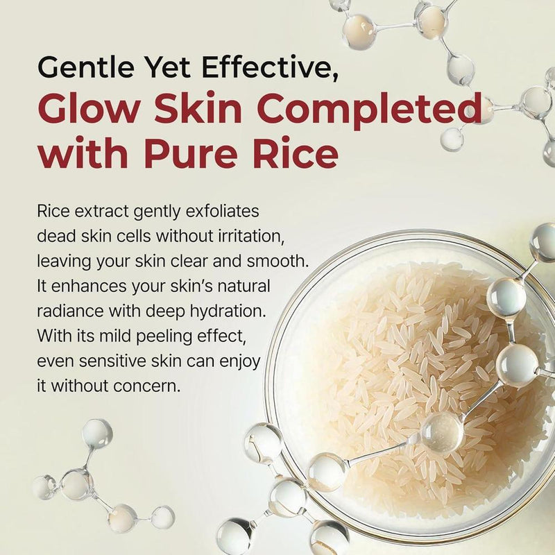 Dr.Melaxin Peel Shot Glow ampolla exfoliante suave con arroz, para todo tipo de piel, elimine puntos negros y células muertas