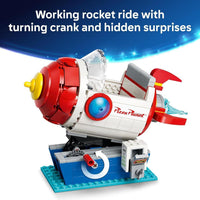 LEGO Disney y Pixar Toy Story Alien con Nave Espacial de Pizza Planet, Juguete de Construcción para Niños y Niñas