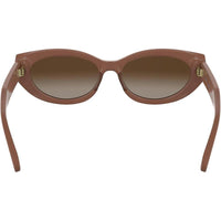 Calvin Klein Gafas de Sol para Mujer con Diseño Sofisticado, Estilo Ojo de Gato, Rosa Opalina con Lente Gradiente
