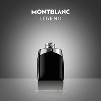 MONTBLANC Legend Eau de Toilette, fragancia duradera con notas de bergamota, jazmín y sándalo, fresca y fougère