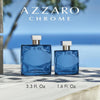 Azzaro Parfum Cromado - Colonia Aromática Fresca para Hombre con Notas de Bergamota - Aroma Duradero para Día y Noche