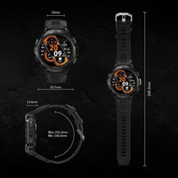 Smartwatch Carbinox Blaze Con Gps Resistente Ip69k Y Gorilla Glass 170+ Deportes Llamadas Bluetooth Compatible Android/Ios