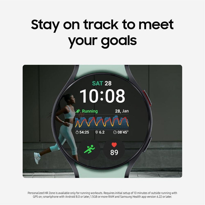 Samsung Galaxy Watch 6, Smartwatch 44mm Bluetooth, Gps, Sensor Bia, Monitor Cardíaco