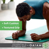 Gaiam Essentials Tapete de yoga grueso para acondicionamiento físico y ejercicio, con correa de transporte