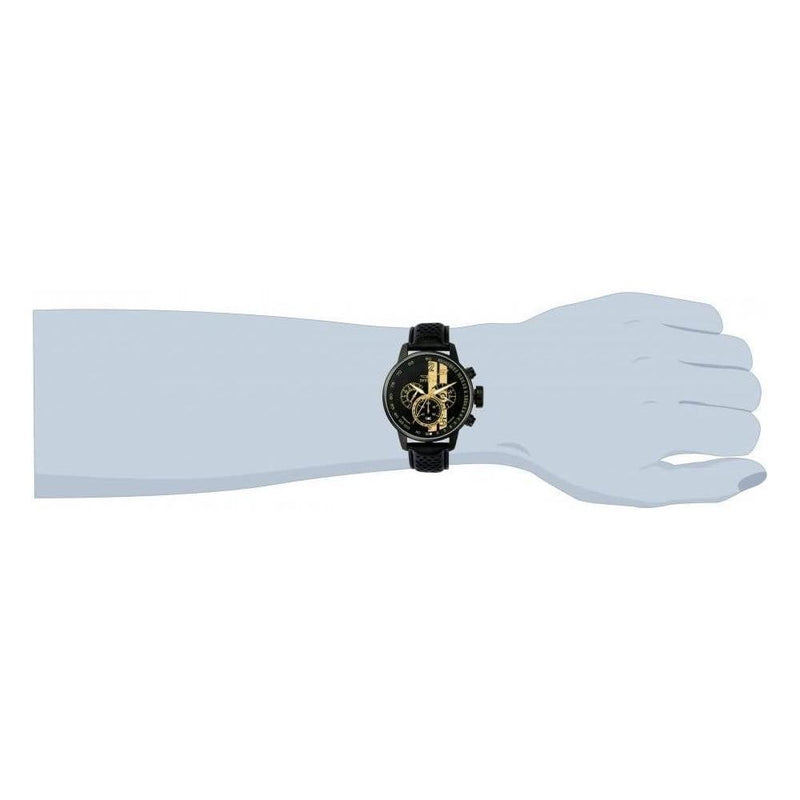 Invicta S1 Rally, reloj de cuarzo para hombre, diseño elegante deportivo en acero inoxidable y cuero