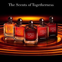 Armani Beauty - Más fuerte contigo poderosamente - Fragancia cálida y picante para hombre con castaño y cereza dulce