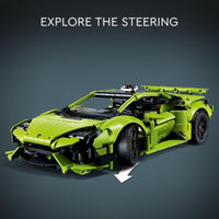LEGO Technic Lamborghini Huracán Tecnica, kit para jóvenes aficionados a la ingeniería y coleccionistas de autos deportivos