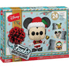 Calendario de Adviento Funko Pop! Disney - Vacaciones con 24 figuras de Mickey y amigos, ideal para decoración navideña.