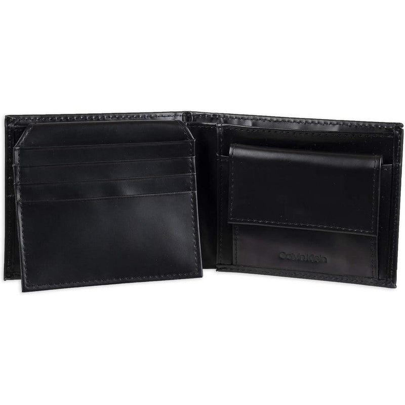 Calvin Klein Cartera Minimalista para Hombre con Tecnología RFID y Múltiples Compartimentos