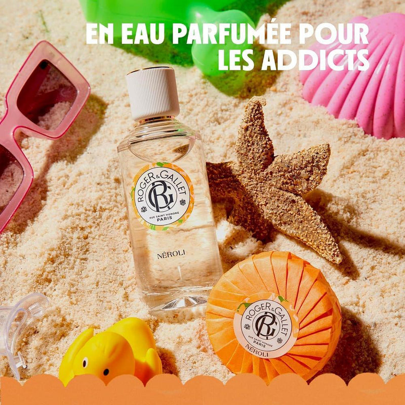 Gel de ducha ROGER & GALLET hidratante y limpiador a base de aloe vera, suave para la piel con fragancia Neroli