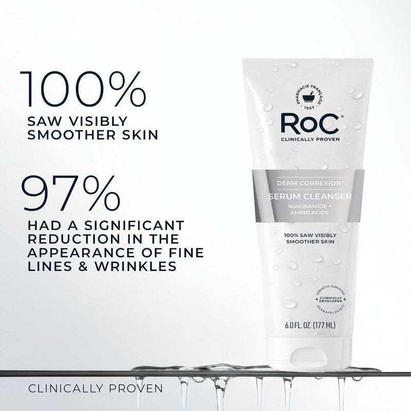 RoC Derm Correxion Serum Limpiador Facial Niacinamida 6oz