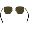 Gafas de sol Calvin Klein CK25100S con diseño cuadrado minimalista y marco metálico