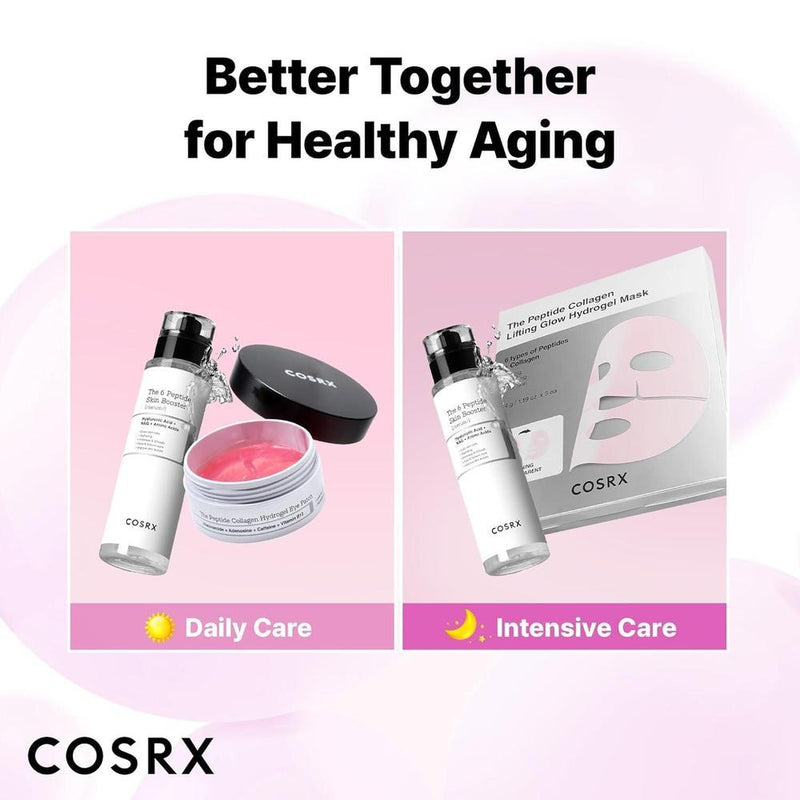 Parches Oculares COSRX Con Péptidos Y Colágeno Para Ojos Hinchados Y Círculos Oscuros, 60 Unidades