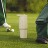 HydroJug Sport Botella de acero inoxidable con popote y diseño ergonómico a prueba de fugas, reutilizable, apta para lavavajillas