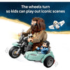 LEGO Harry Potter Hagrid y Harry, Juguete de construcción de motocicleta para niños y fanáticos, ideal para regalo