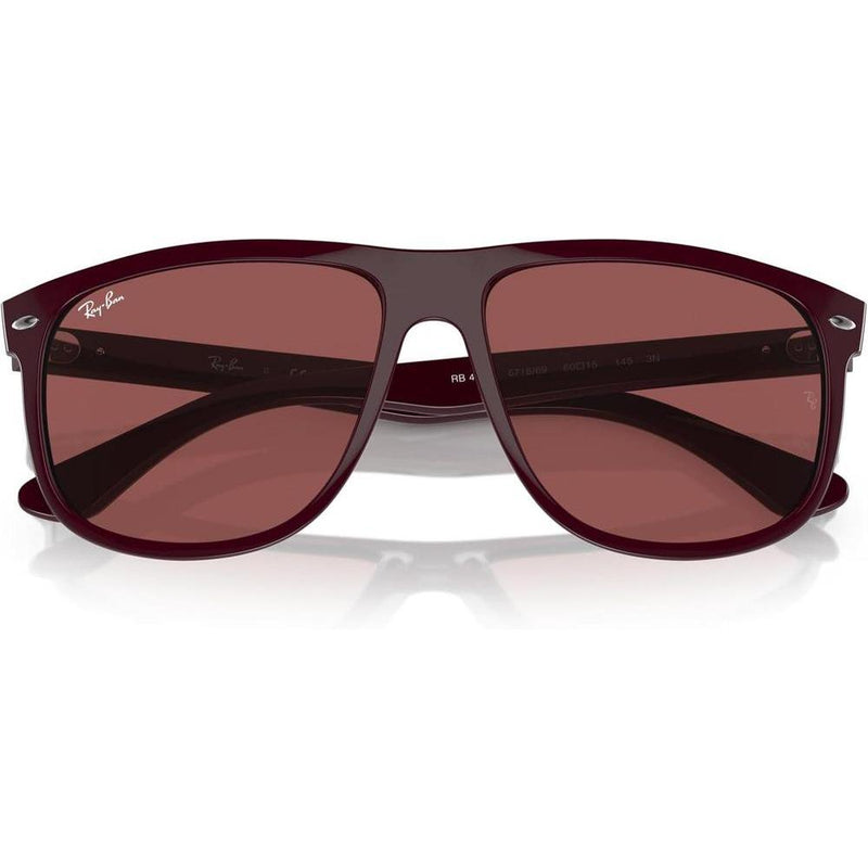 Gafas de sol Ray-Ban RB4147 Boyfriend con diseño cuadrado y protección UV, incluye estuche y paño de limpieza