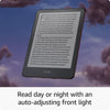 Kindle Paperwhite Signature Edition, e-reader veloz con luz autoajustable, carga inalámbrica y batería duradera, color negro metálico