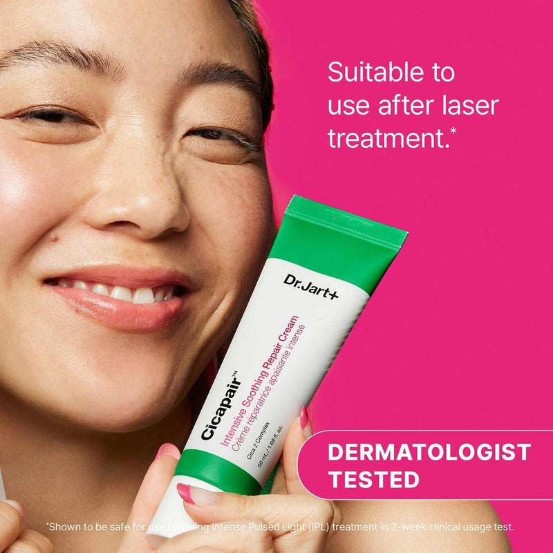 Hidratante Facial Dr.Jart+ Cicapair Para Piel Sensible Con Centella Asiática