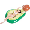 Jasonwell - Flotador inflable en forma de aguacate con pelota, para divertirse en piscinas, playas o fiestas